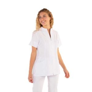 Casaca mujer microfibra 360 Garys Yanira blanco