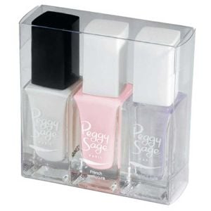 Kit de esmaltes de uñas para manicura francesa Peggy Sage