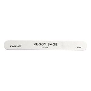 Lima para uñas Peggy Sage 2 caras 100/100 blanca