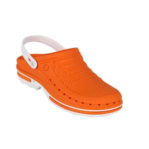 Zueco laboral CLOG naranja