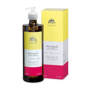 Aceite de masaje 100% natural PINO Lemon Hibiscus