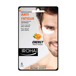 Parches de hidrogel para bolsas y ojeras hombre Iroha