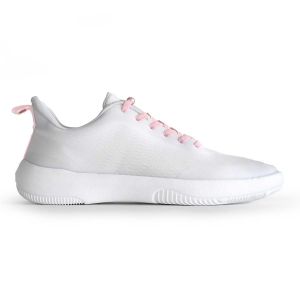 Zapatilla deportiva laboral SNUG blanco-rosa