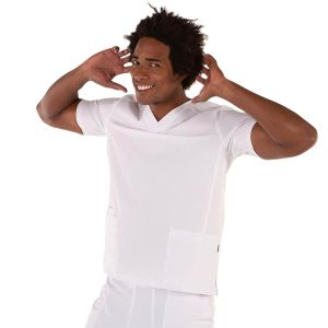 Casaca de hombre microfibra 360 Garys Tadeo blanco