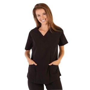 Casaca de mujer microfibra 360 Garys Rosalía negro