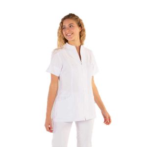 Casaca mujer microfibra 360 Garys Yanira blanco