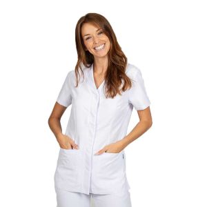 Casaca mujer microfibra Garys Sonia blanco
