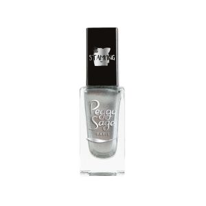Esmalte stamping para uñas Peggy Sage silver