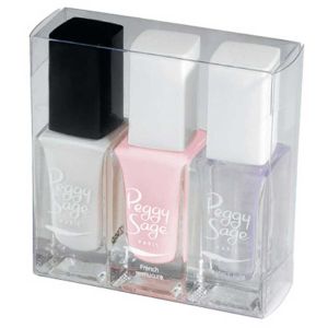 Kit de esmaltes de uñas para manicura francesa Peggy Sage