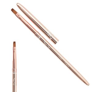 Pincel para uñas de gel plano rose gold Peggy Sage