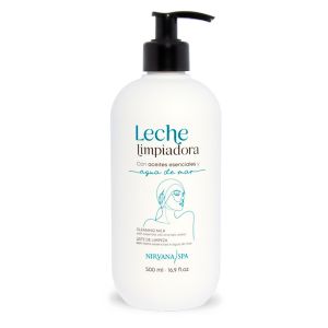 Leche limpiadora facial con aceites esenciales Nirvana Spa