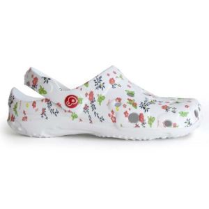 Zueco laboral mujer GLOBULE liberty blanco