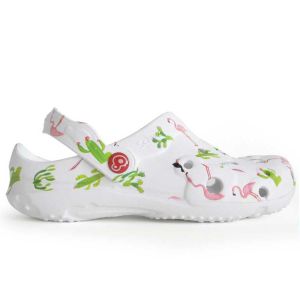Zueco laboral mujer GLOBULE cactus flamingo