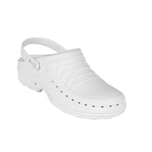 Zueco laboral CLOG blanco