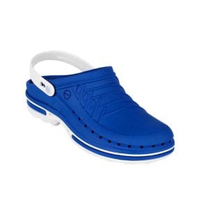Zueco laboral CLOG azul eléctrico