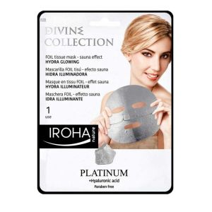 Mascarilla facial tissue foil iluminadora Iroha
